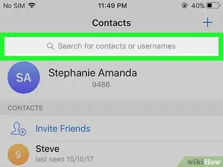 Image titled Search Telegram on iPhone or iPad Step 7
