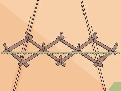 Image titled Hang an Accordion Rack Step 4