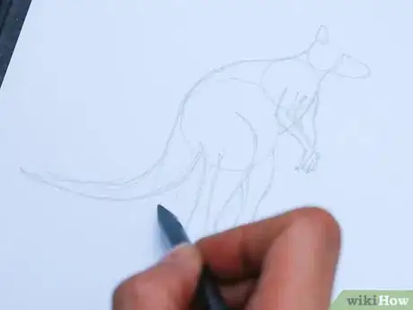 Image titled Draw a Kangaroo Step 23