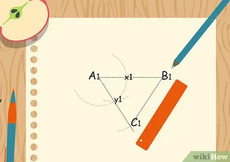 Image titled Construct a Triangle when Two Sides and the Included Angle are Given (SAS Criterion) Step 12
