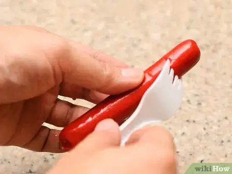 Image titled Boil a Hot Dog in a Microwave Step 1