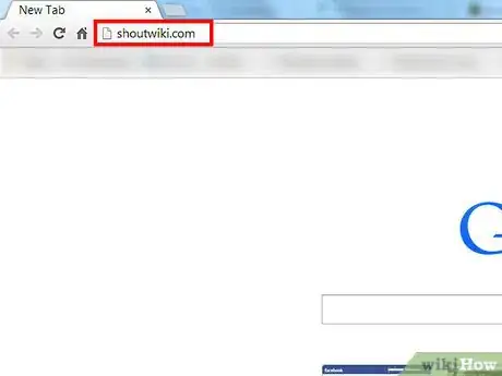 Image titled Create a New Wiki Using ShoutWiki Step 1