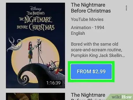 Image titled Purchase a Movie on YouTube on Android Step 5
