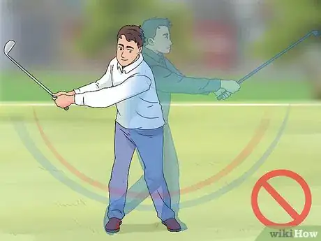 Image titled Stop Topping the Golf Ball Step 5