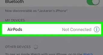 Pair AirPods to an iPhone