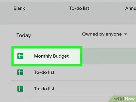 Image titled Add Cells in Google Sheets Step 1