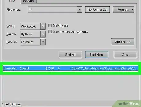 Image titled Find External Links in Excel on PC or Mac Step 9