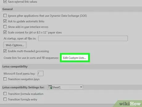 Image titled Create Custom Lists in Excel Step 2