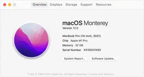 Image titled Macos monterey about this mac apple silicon.png