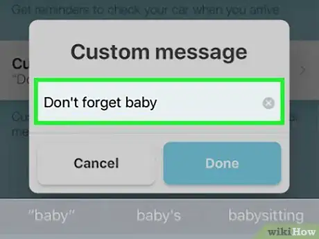 Image titled Get Child Reminders on Waze for iPhone Step 7
