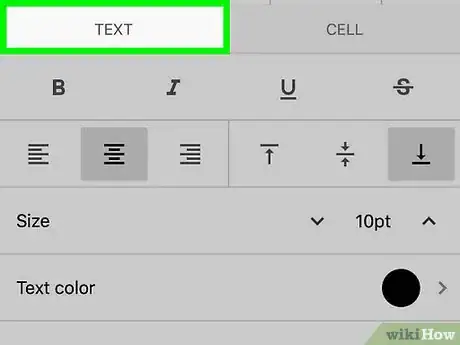 Image titled Make a Table on Google Sheets on iPhone or iPad Step 16