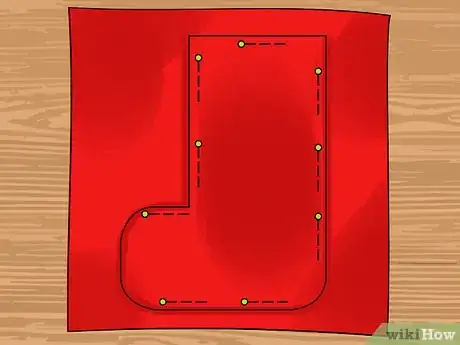 Image titled Make Patchwork Stockings Step 14