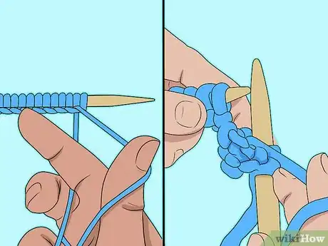 Image titled Knit Stockinette Stitch Step 5