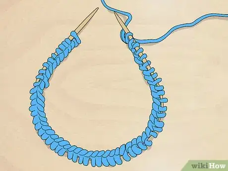 Image titled Knit Stockinette Stitch Step 7