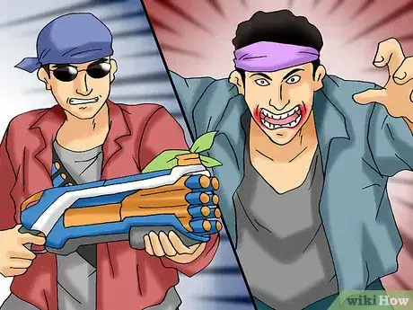 Image titled Play Nerf Humans vs. Zombies Step 1