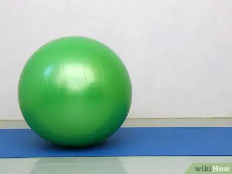 Image titled Work out Biceps With an Exercise Ball Step 1