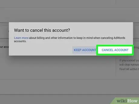Image titled Delete an Adwords Account Step 6