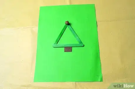 Image titled Make Popsicle Stick Christmas Trees Step 7
