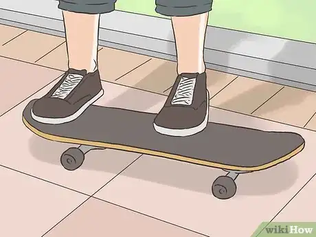 Image titled 180 on a Skateboard Step 3