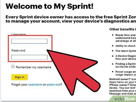Image titled Disconnect a Sprint Phone Step 2