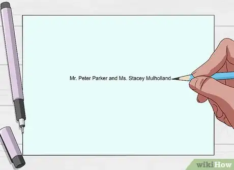 Image titled Address Save the Date Cards for a Wedding Step 2