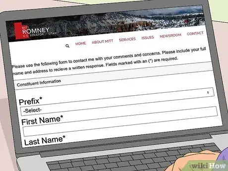 Image titled Contact Mitt Romney Step 1