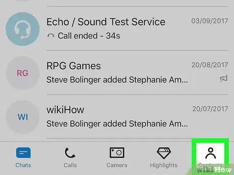 Image titled Edit a Contact on Skype on iPhone or iPad Step 2
