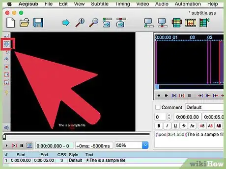 Image titled Create Subtitles Using Aegisub Step 8