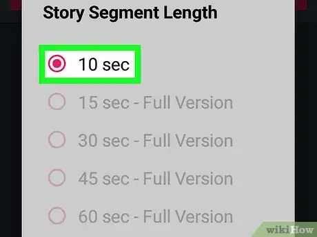Image titled Post Long Videos on Instagram on Android Step 5
