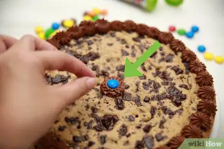 Image titled Make a Chocolate Chip Cookie Birthday Cake Step 14