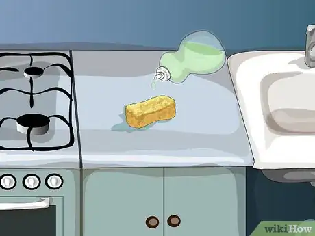 Image titled Recaulk Kitchen Counter Where It Meets the Backsplash Step 3