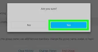 Delete a Group on Groupme on PC or Mac