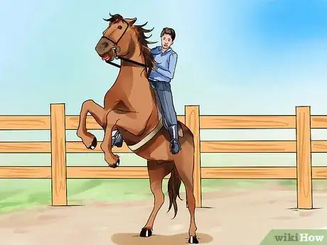 Image titled Be Comfortable Around a Bad‐Tempered Horse Step 22