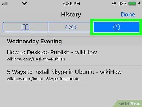 Image titled Check Your Safari History Step 3