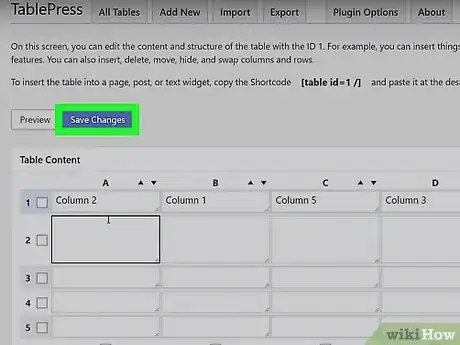 Image titled Insert a Table in WordPress Step 13