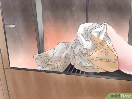 Image titled Build a Fire in a Woodburning Heater Step 4