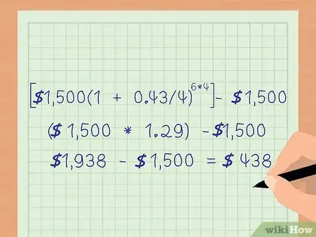 Image titled Calculate Compound Interest Payments Step 12