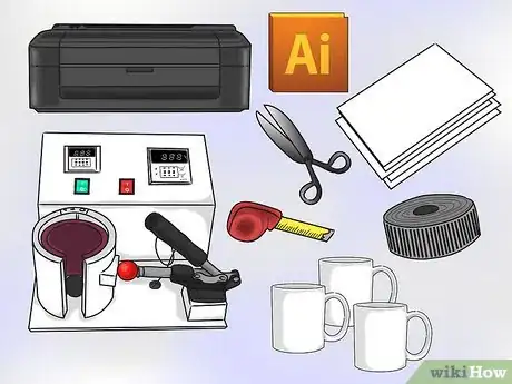 Image titled Dye Sublimate Custom Printed Mugs Step 1