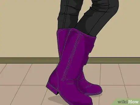 Image titled Wear Biker Boots Step 2