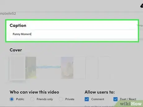 Image titled Upload a TikTok Video from Your PC or Mac Step 6