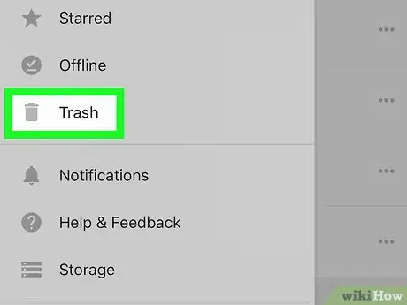 Image titled Empty the Trash on Google Drive on iPhone or iPad Step 3