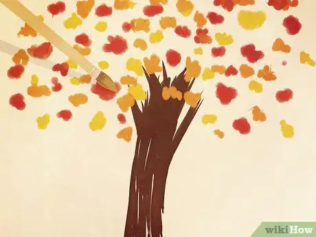 Image titled Paint Fall Trees Step 6