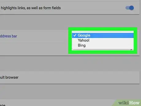 Image titled Change Your Browser's Default Search Engine Step 12