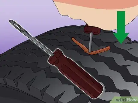 Image titled Repair a Nail in Your Tire Step 7
