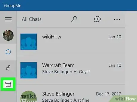 Image titled Unhide Group on Groupme on PC or Mac Step 2