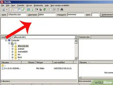 Image titled Upload an HTML File to Your Server in Order to Verify Ownership to Google Step 5