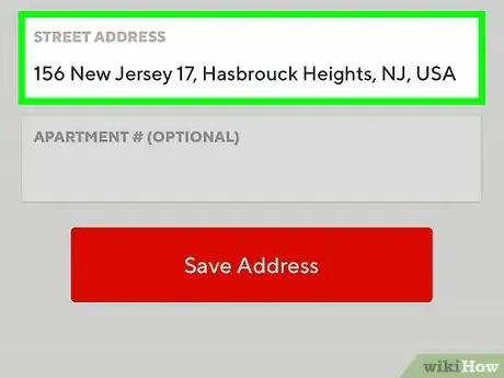 Image titled Change an Address on DoorDash on iPhone or iPad Step 5