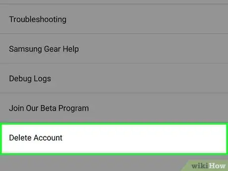 Image titled Delete a Myfitnesspal Account Step 11