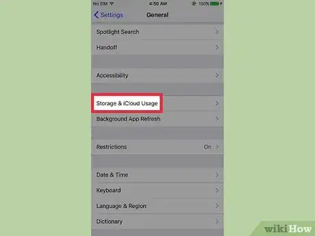 Image titled Check Used Storage on an iPhone Step 3
