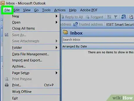 Image titled Change the Reply to Address in Outlook Step 2
